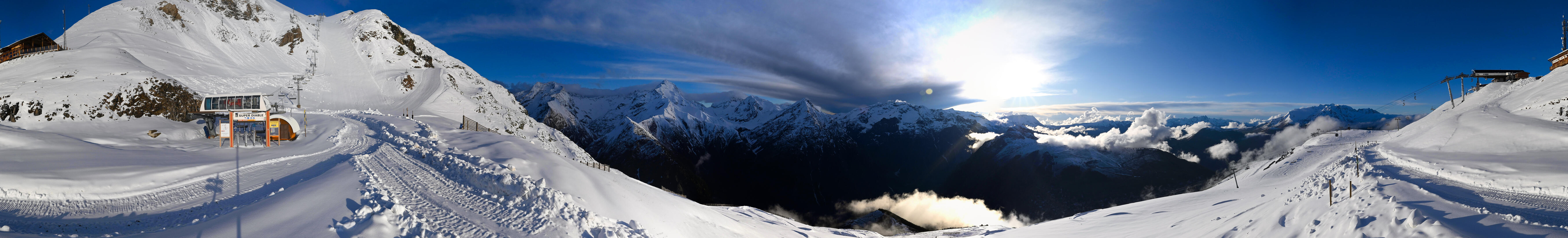 Grand domaine - Webcam Super Diable 