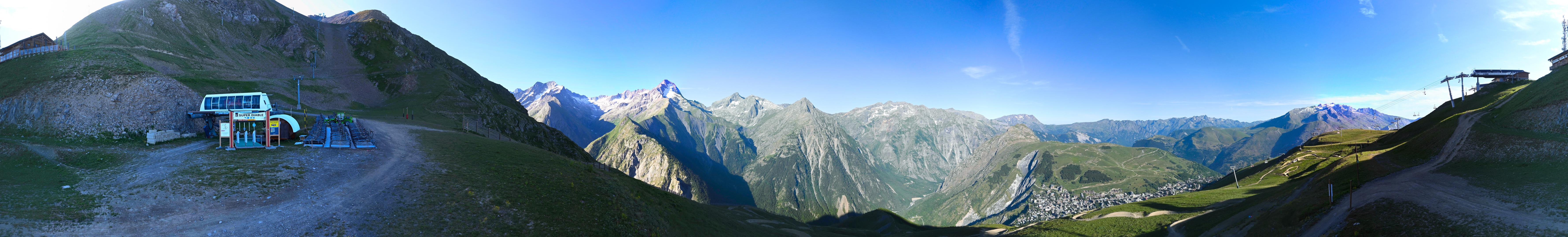 Grand domaine - Webcam Super Diable 
