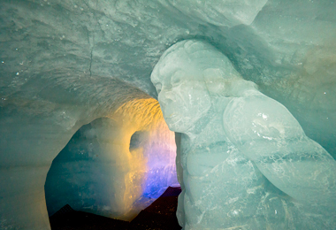 La grotte de glace - Les 2 Alpes